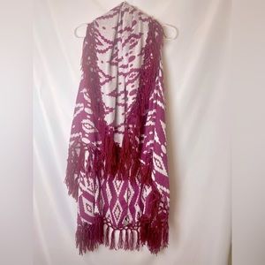 Festival Wear Poncho Style Duster